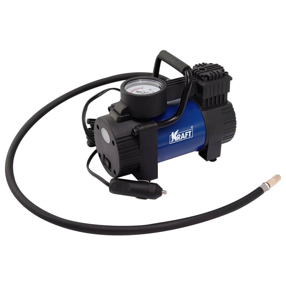 Изображение товара Компрессор автомобильный KRAFT STANDART V-45L, 45 л/мин KT 800038