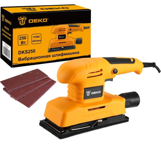 Изображение товара Вибрационная шлифмашина DEKO DKS250063-4199 063-4199