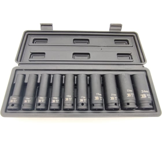 Изображение товара Набор ударных торцевых головок BOSI BS365610