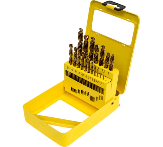 Изображение товара Набор сверл по металлу 19 шт, HSS-Co BOSI BS532519