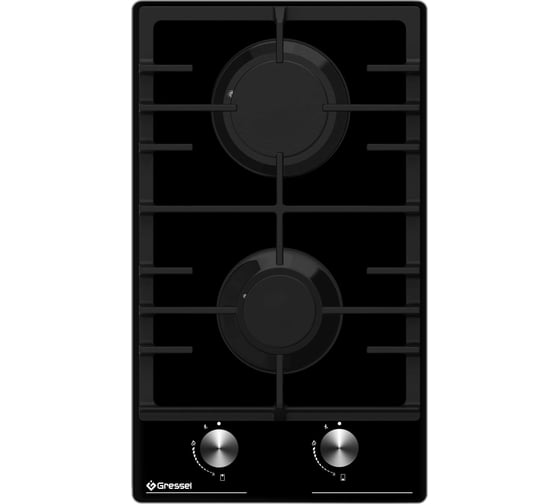 Изображение товара Встраиваемая панель газовая Gressel 30 см, металл U30V20B001