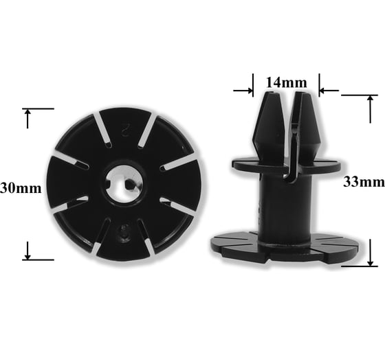 Изображение товара Автокрепеж для BMW Mini Cooper 10 шт 7147122912 КрепАвто 1587