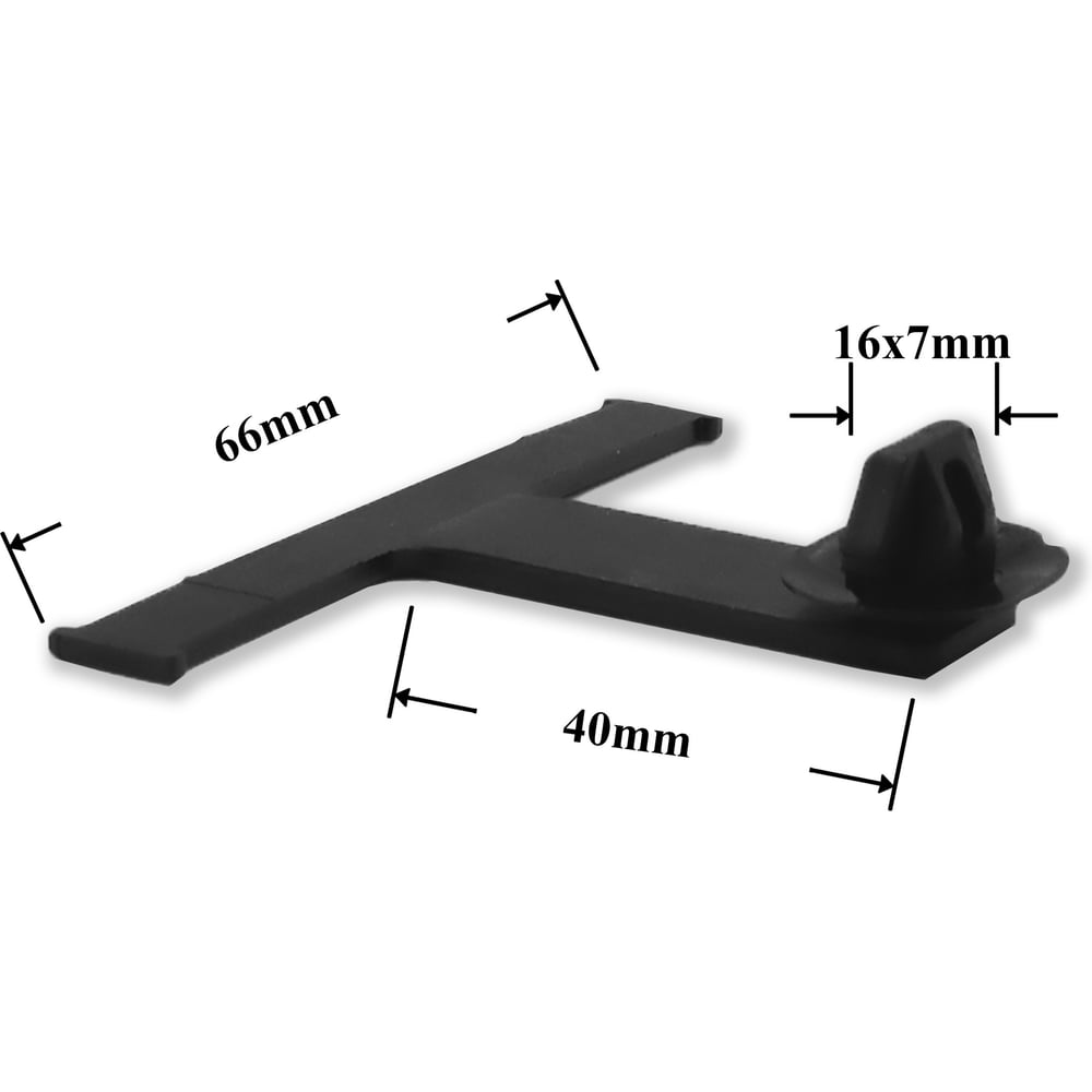 Изображение товара Автокрепеж универсальный 10 шт крепежные фиксаторы пластиковые для кабелей