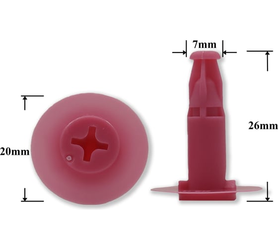 Изображение товара Автокрепеж для Lexus, Toyota 1069185 Крепавто 1594