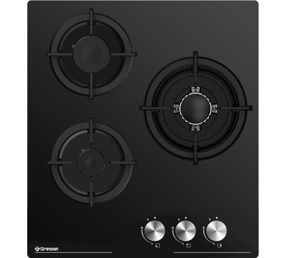 Изображение товара Встраиваемая панель газовая Gressel 45 см, стекло U45N35S000