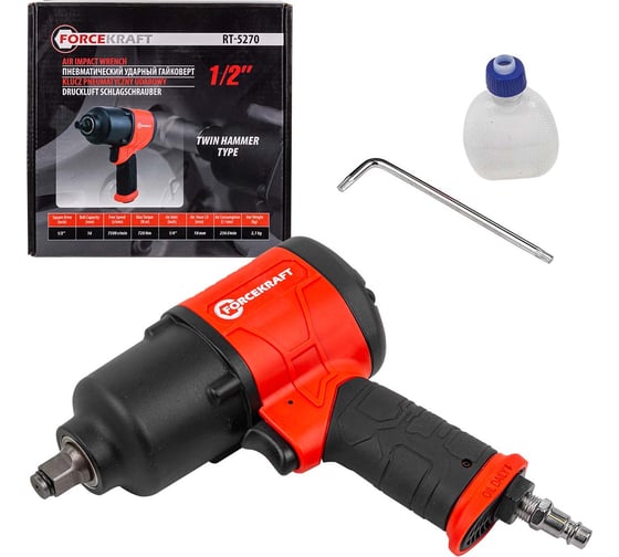 Изображение товара Ударный пневмогайковерт Forcekraft FK-RT-5270(25894)