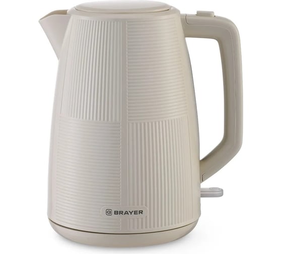 Изображение товара Электрический чайник BRAYER 1087BR, 2200 Вт, 1.7 л, пластик, VNQ by STRIX, автоотключение BR1087