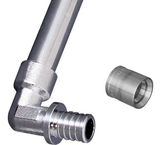 Изображение товара Трубка Г-образная для присоединения радиатора Altstream 16x500, аксиальная 035070102