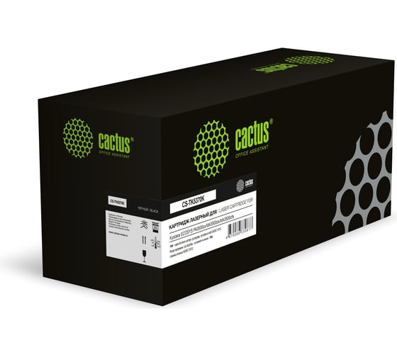 Изображение товара Картридж лазерный CACTUS CS-TK5370K TK-5370K черный 7000 страниц для Kyocera ECOSYS PA3500cx/MA3500cix 2006176