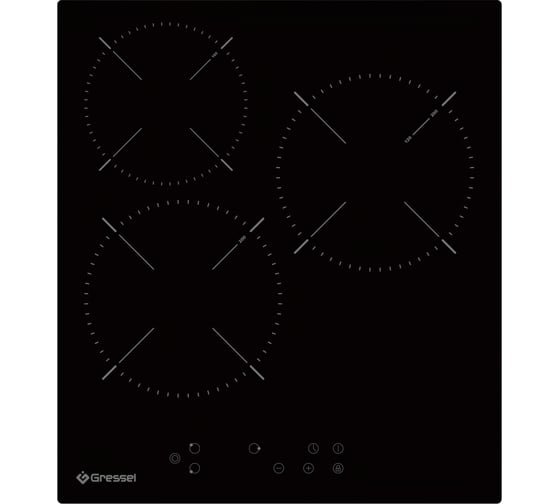 Изображение товара Встраиваемая панель электрическая стеклокерамическая Gressel 45 см U45D29S000