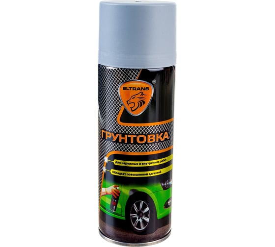 Изображение товара Грунтовка ELTRANS АК серая аэрозоль, 520 мл EL-0711.02