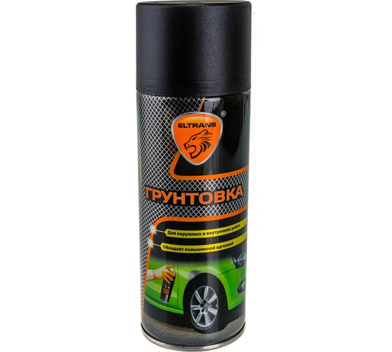 Изображение товара Грунтовка ELTRANS АК черная аэрозоль, 520 мл EL-0711.04