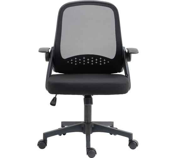 Изображение товара Кресло CACTUS CS-MC212-BK черный низкая спинка крестовина пластик 2003212