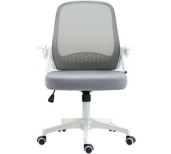 Изображение товара Кресло CACTUS CS-WMC212-GY белый/серый сетка/ткань низкая спинка крестовина пластик пластик белый 2003214