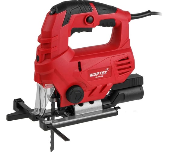 Изображение товара Электрический лобзик WORTEX LX JS 8008 E в коробке, 800 Вт, 500-3350 ход/мин, пропил до 80 мм 1334589