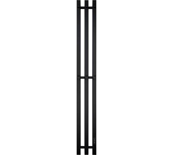 Изображение товара Полотенцесушитель электрический Primoclima Sol Q E Black 120x12 3 PCSolQEBlack120123