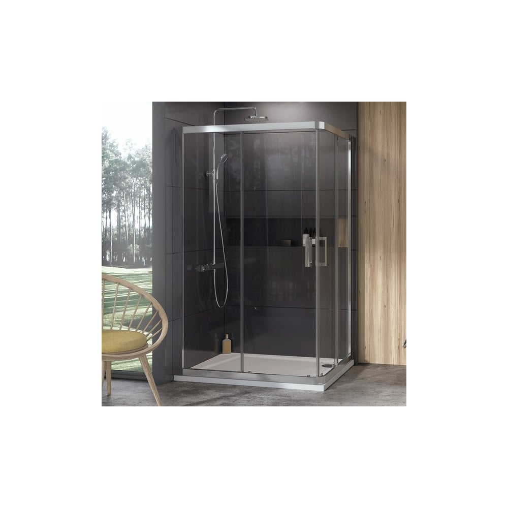 Изображение товара Элемент душевого уголка Ravak 10° 10RV2K-80 с раздвижной дверью