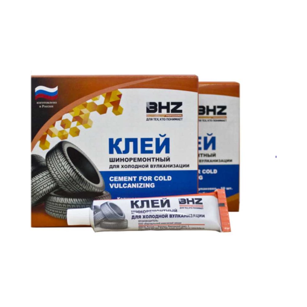 Изображение товара Клей для холодной вулканизации БХЗ BHZ Professional 42 мл, 10 шт
