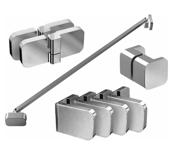 Изображение товара Набор фурнитуры Ravak B SET BSDPS-L 80, 90 хром D01000A076