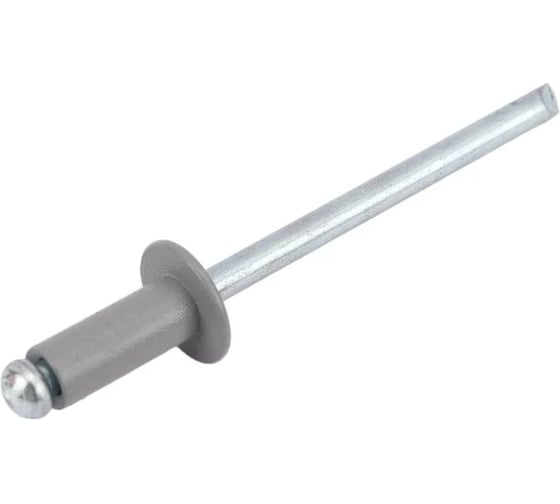 Изображение товара Заклёпка вытяжная Daxmer 4,8x12 мм, RAL 7004, алюм/ст., 1000 шт. 00000313893