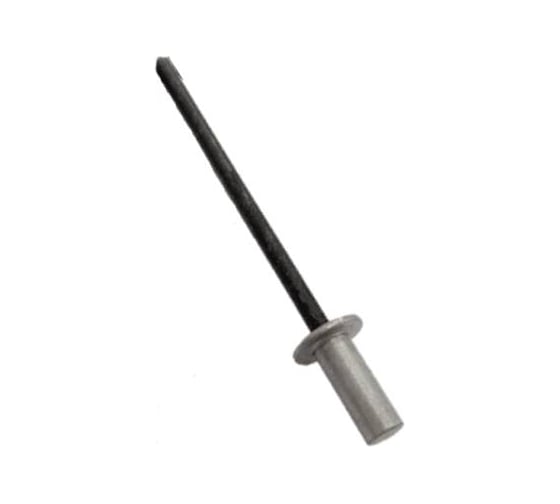 Изображение товара Заклёпка вытяжная Daxmer закрытая, 4,8x10 мм, алюм/сталь, 500 шт. 00-00442196