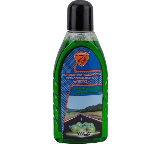 Изображение товара Концентрат жидкости стеклоомывателя ELTRANS "Лето" 1: 8 "Зелёное яблоко" 500 мл EL-0105.04