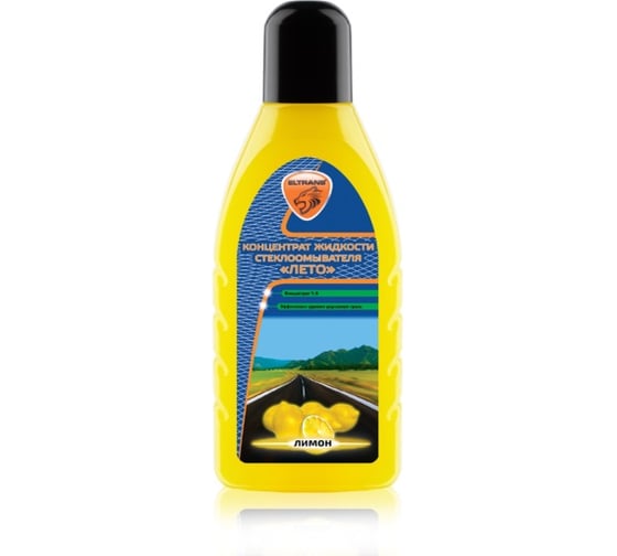 Изображение товара Концентрат жидкости стеклоомывателя ELTRANS "Лето" 1: 8 "Лимон" ПЭТ флакон, 500 мл EL-0105.01