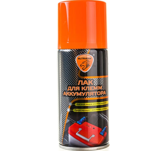 Изображение товара Защитный лак для клемм аккумулятора ELTRANS аэрозоль, 210 мл EL-0709.02