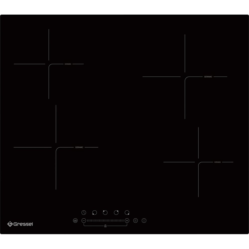 Изображение товара Встраиваемая панель Gressel 60 см стеклокерамическая U60D14S100