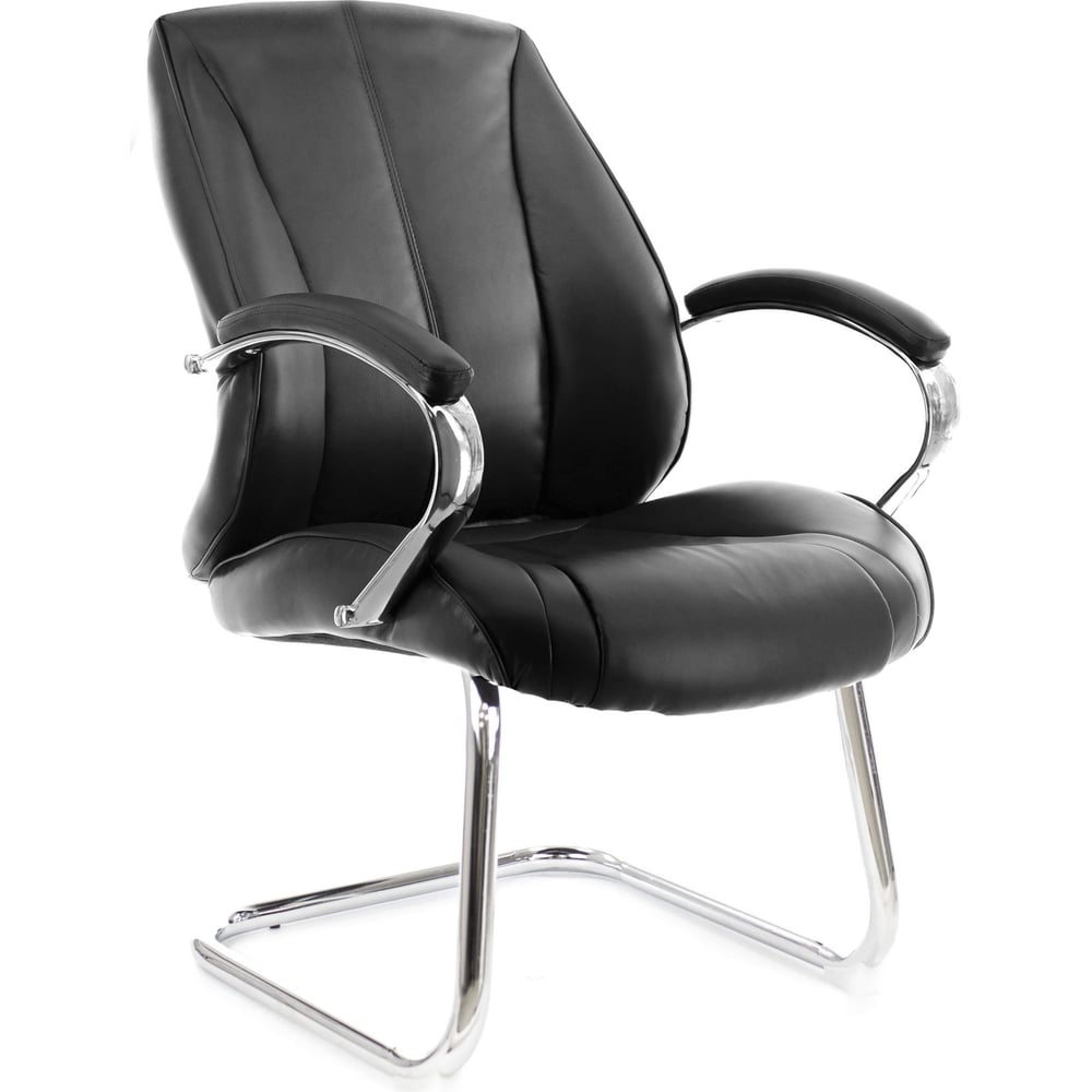 Изображение товара Кресло Everprof Forum CF из экокожи черное современное комфортное