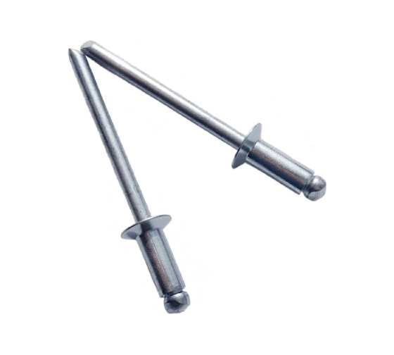 Изображение товара Заклёпка вытяжная Daxmer потайная, 4,0x12 мм, сталь/сталь, 500 шт. 00000337425