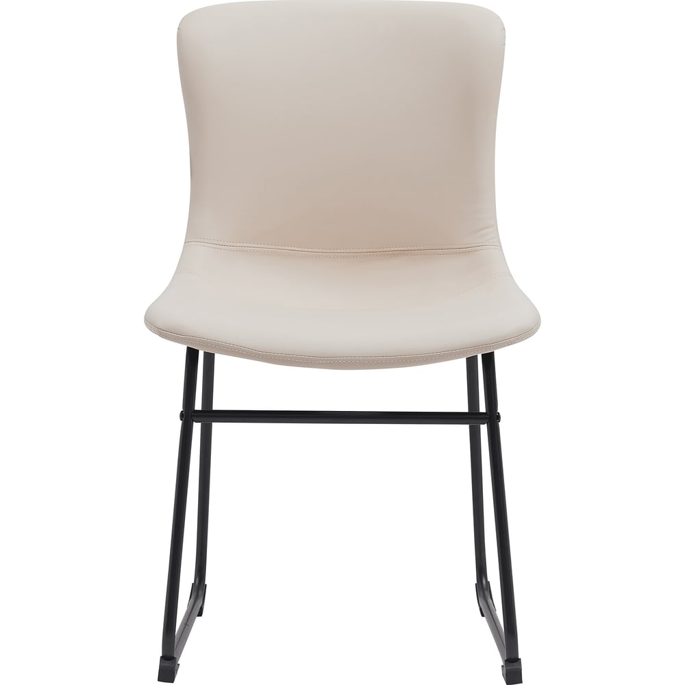 Изображение товара Кресло Everprof Expo CF из экологичной кожи бежевый стиль современный