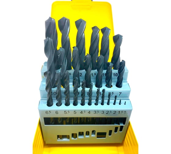 Изображение товара Набор сверл (25 шт; 1-13 мм) STV НС-25И 00-00010849