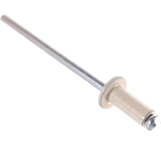 Изображение товара Заклёпка вытяжная Daxmer 3,2x8 мм, RAL 1015, алюм/ст., 1000 шт. 00000312690