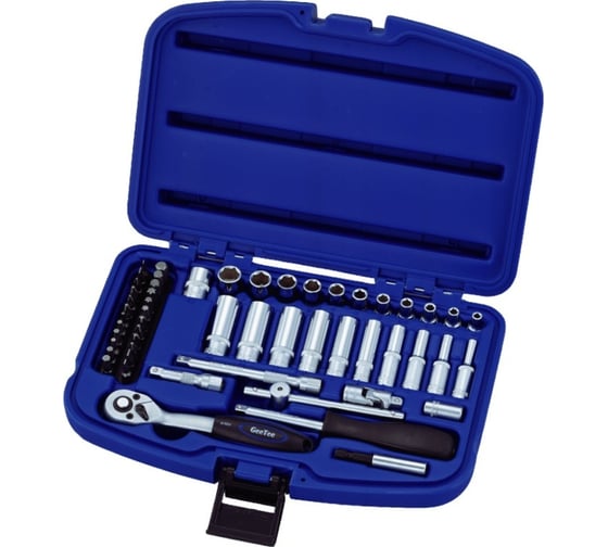 Изображение товара Набор ключей GeeTee 1/4, 54 предмета 10-2540-5