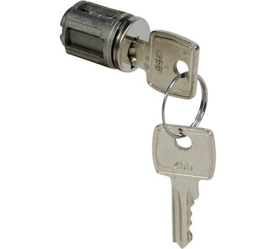 Изображение товара Замок Legrand для металлических или остекленных дверей XL³, с двусторонним ключом, с 1 комплектом из 2 ключей 020296