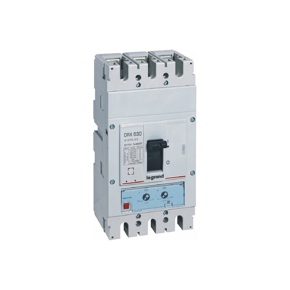 Изображение товара Автоматический выключатель Legrand DRX630 термомагнитный 630А 3П 36кА