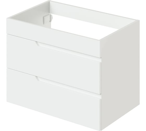 Изображение товара Подвесная тумба под раковину ИТАНА Sky 70 694x446x520 Белый глянец 4657810335516