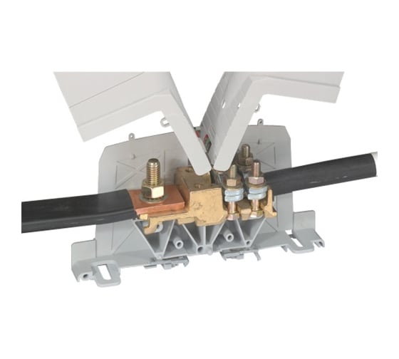 Изображение товара Силовая клемма Legrand Viking 3 вывод под наконечник вывод под кабель шаг 42 мм 039017