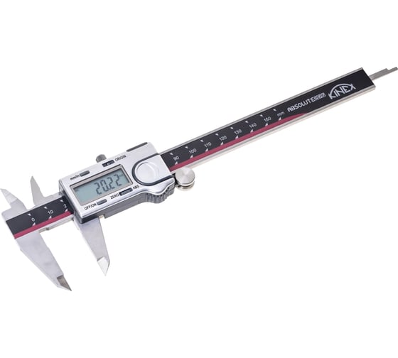 Изображение товара Электронный штангенциркуль Kinex (K-MET) ШЦЦ-1 150мм, 0.01мм, DIN862 ABSOLUTE ZERO 6040-05-150