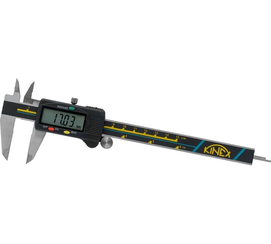 Изображение товара Электронный штангенциркуль Kinex (K-MET) ШЦЦ-1 300мм, 0.01мм, DIN862 6040-02-300
