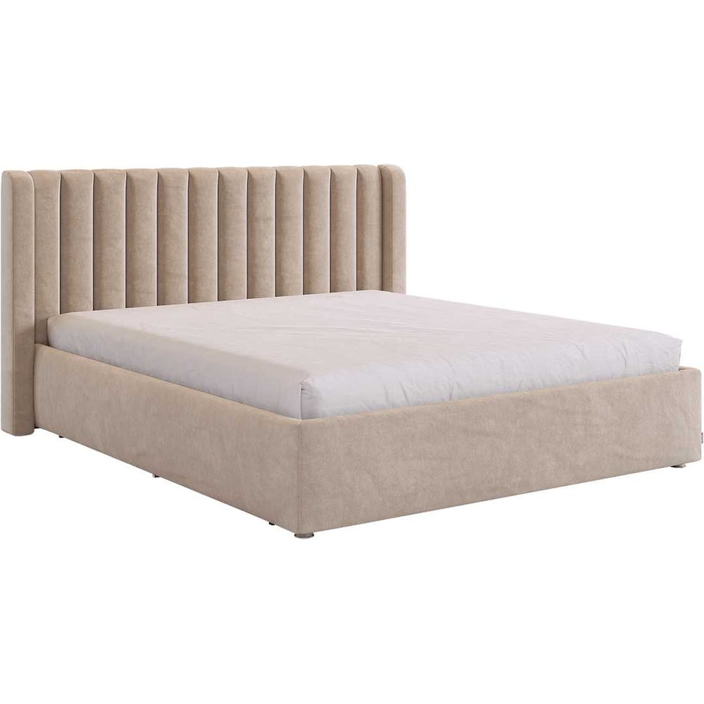 Изображение товара Кровать Ева 160x200 см капучино велюр KM1.6-23.2170