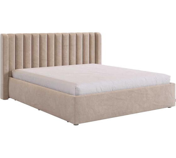 Изображение товара Каркас кровати Ева 160x200 см, капучино, велюр KM1.6-23.2170