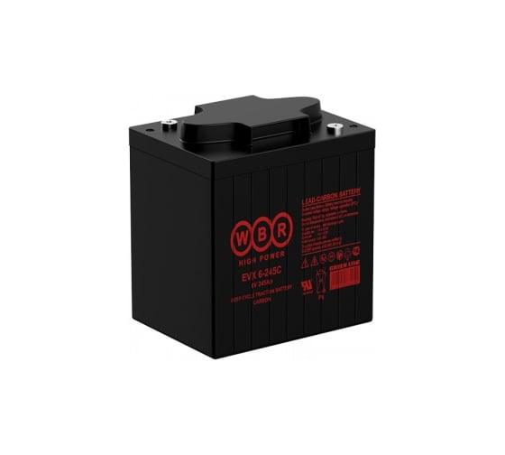 Изображение товара Аккумулятор тяговый WBR EVX6-245C 6В 245 Ач УТ-00000343