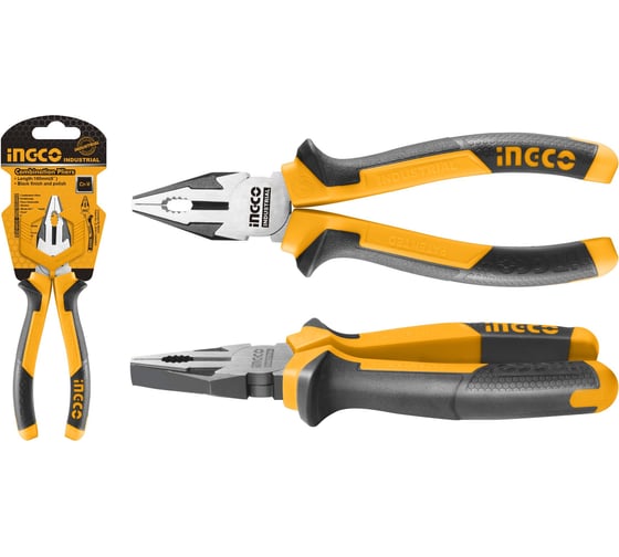 Изображение товара Комбинированные плоскогубцы INGCO 180мм INDUSTRIAL HCP28188