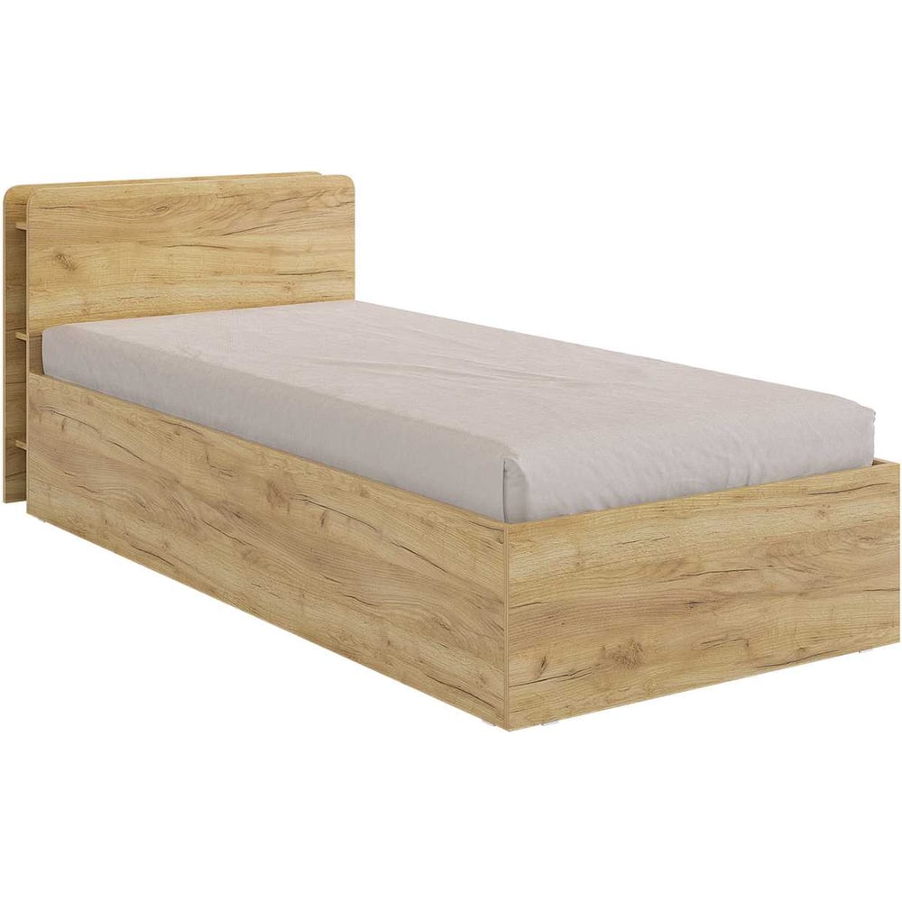 Изображение товара Кровать Юниор 90x200 см дуб крафт золотой SMU-02.2553