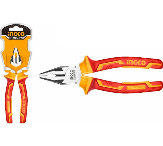Изображение товара Диэлектрические плоскогубцы INGCO 200 мм INDUSTRIAL HICP28208