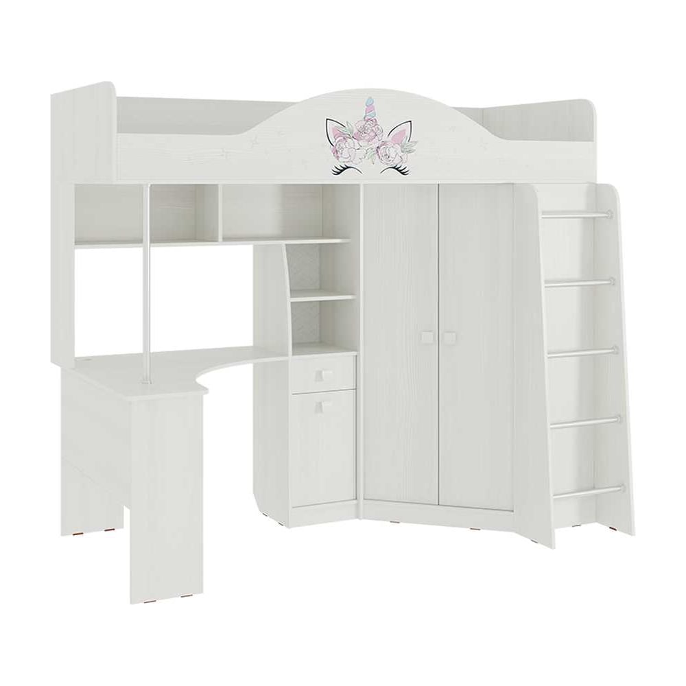 Изображение товара Детский комплекс Фэнтези белый рамух МДФ-08.1747