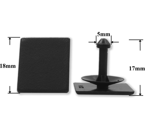 Изображение товара Автокрепеж для Subaru 10 шт 91486KJ010 КрепАвто 1606