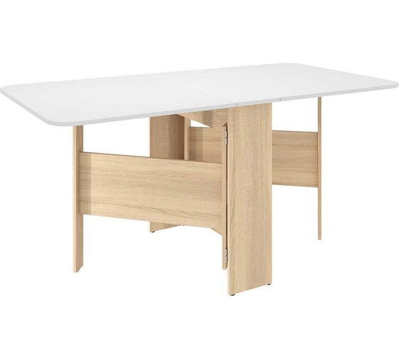 Изображение товара Раскладной стол-книжка Мечта 2 дуб сонома/белый KM-0005.1623